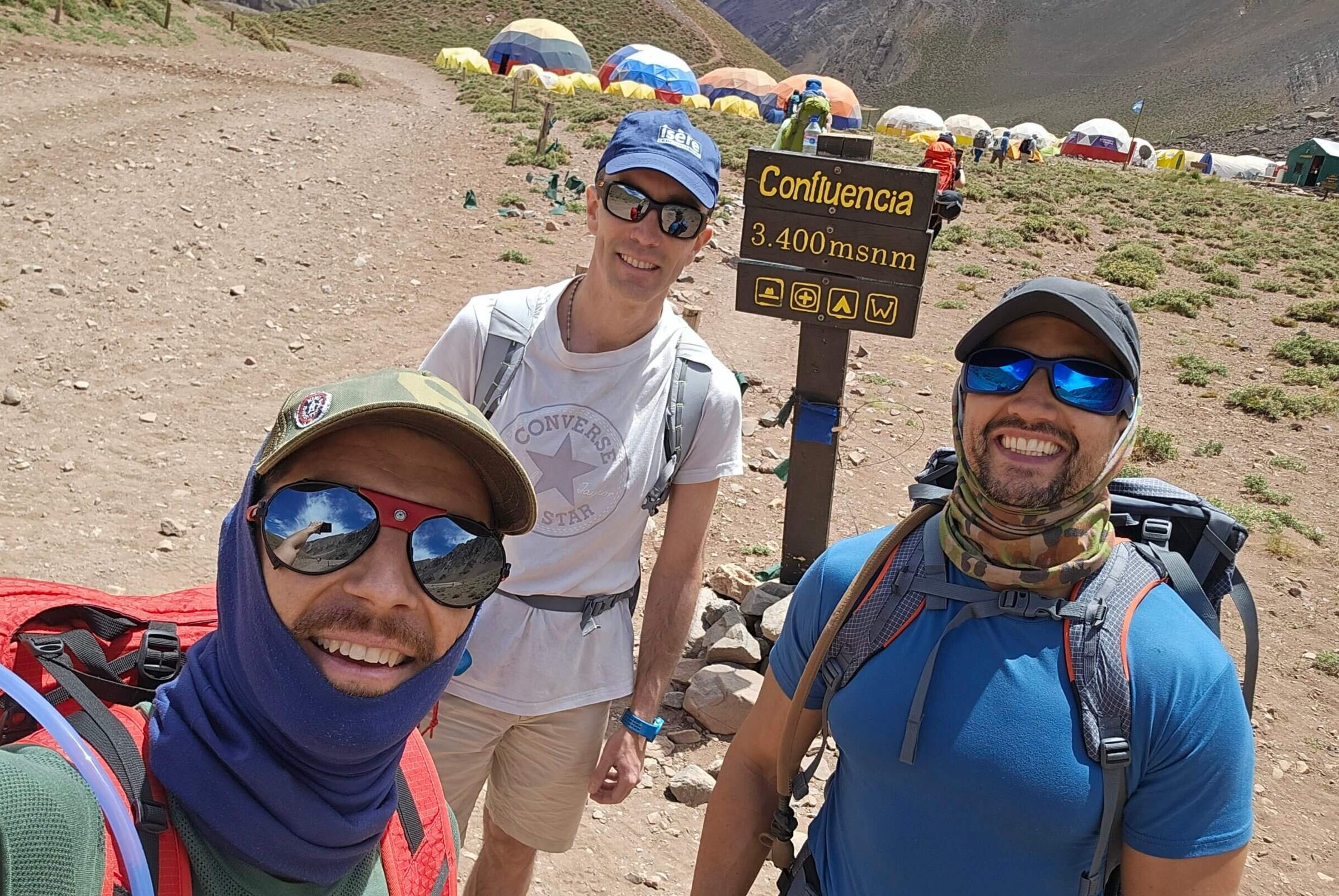 Confluencia Aconcagua Campo Base