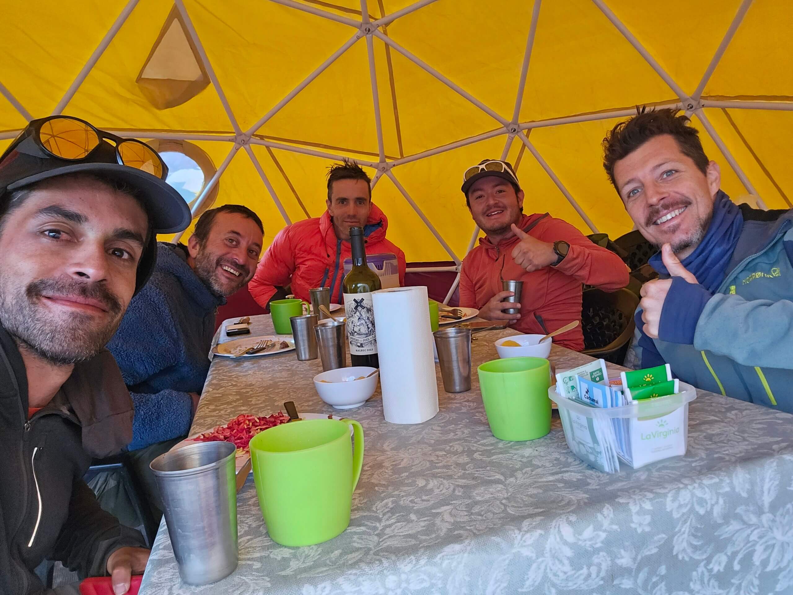 Campamento base de la Plaza de Mulas