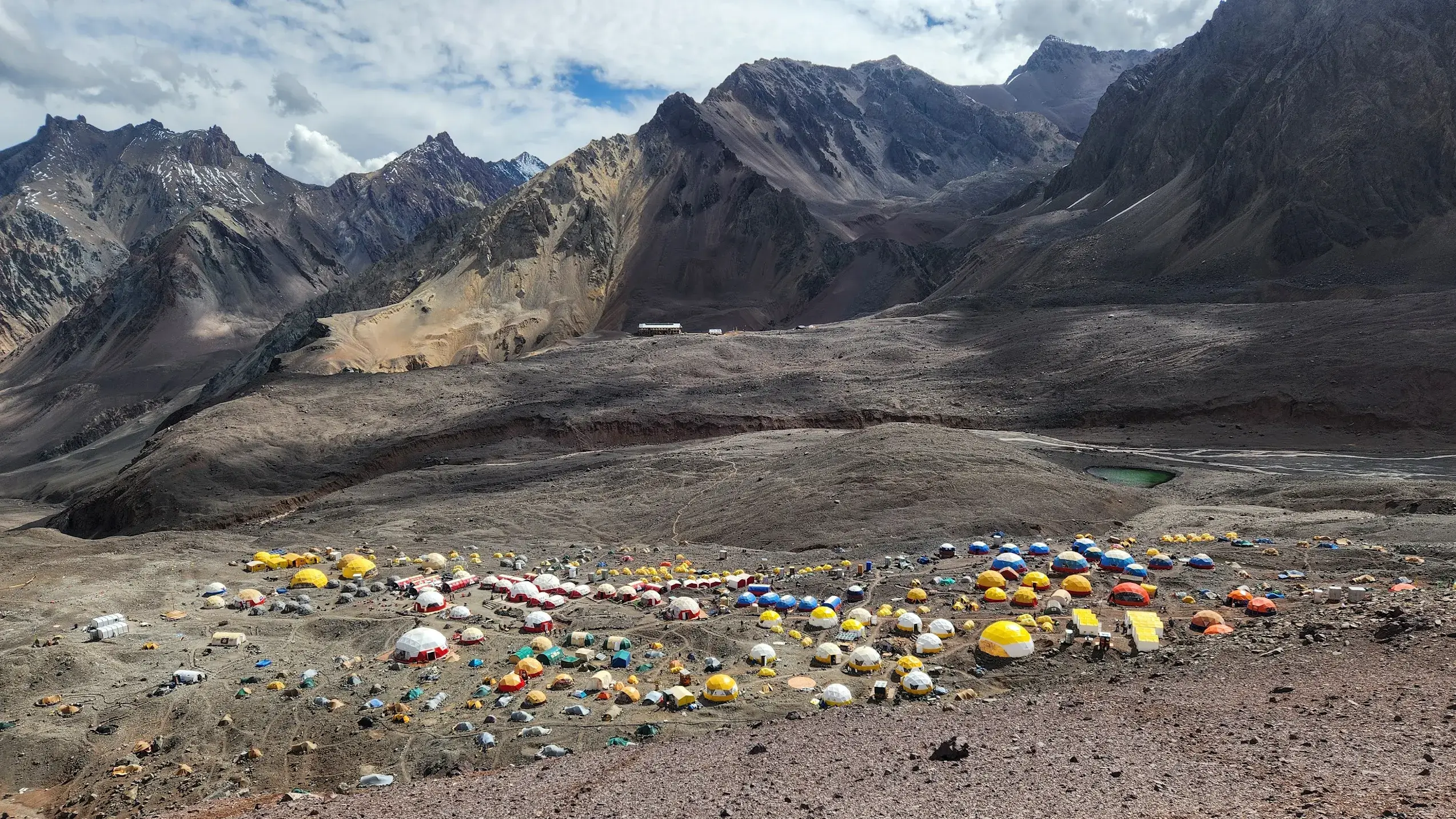 Plaza de Mulas Aconcagua Campo Base